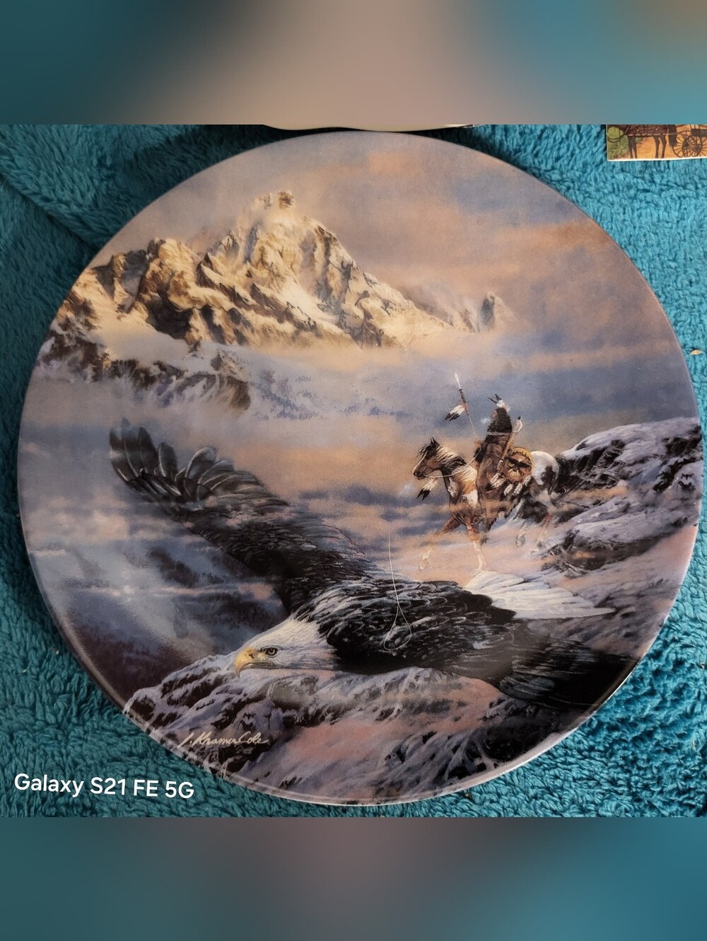 Collectible Plate By Julie Kramer NIB